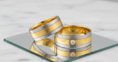 Platūs klasikiniai vestuviniai žiedai: nesenstanti elegancija ir stiliaus pasirinkimas